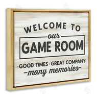 Lux + Me Designs | Welcome To Game Room