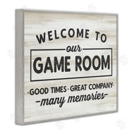 Lux + Me Designs | Welcome To Game Room