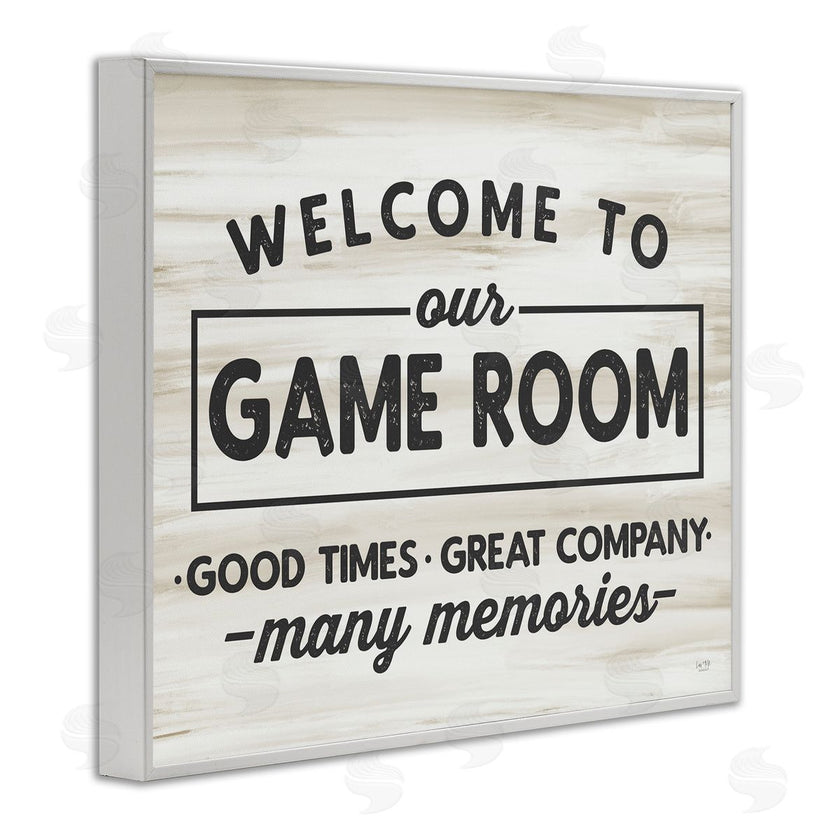 Lux + Me Designs | Welcome To Game Room