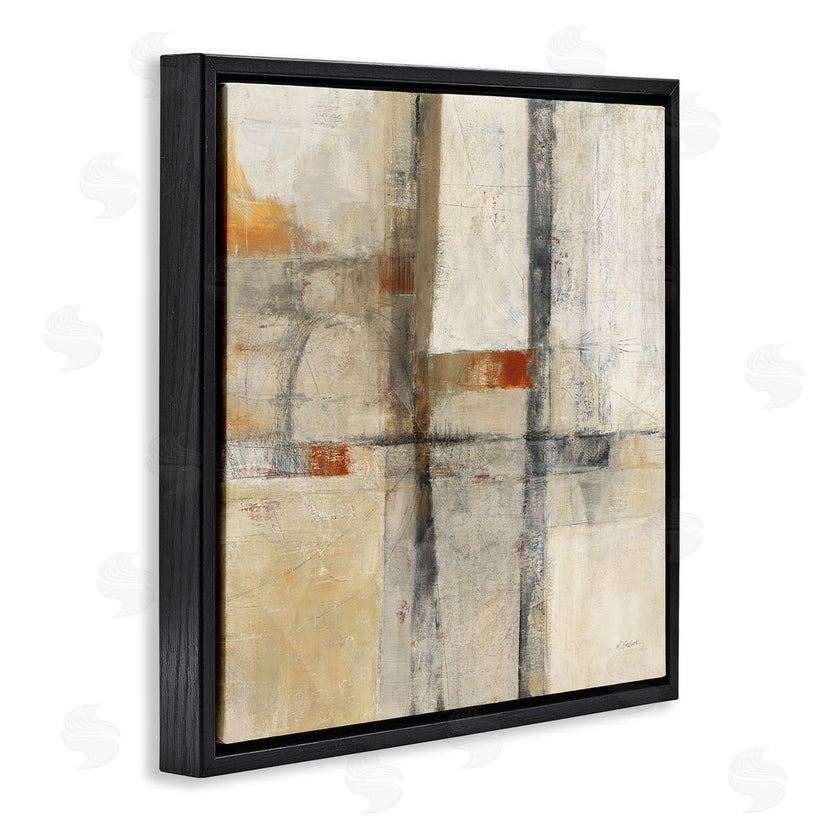 Mike Schick | Beige Geometric Abstraction