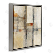 Mike Schick | Beige Geometric Abstraction
