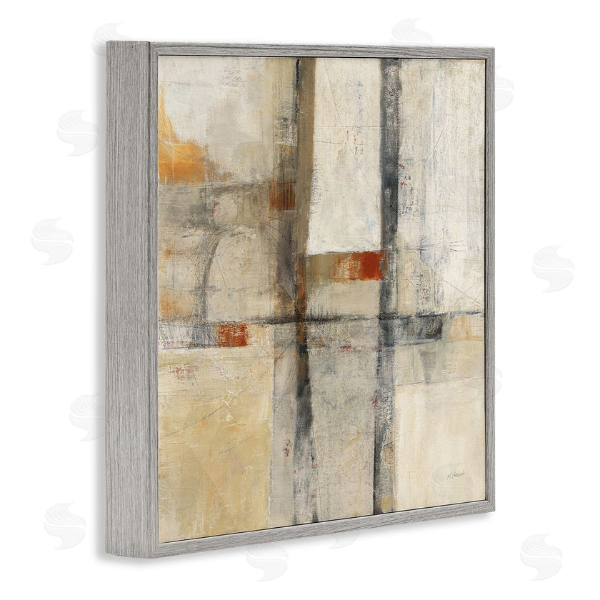 Mike Schick | Beige Geometric Abstraction