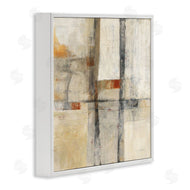 Mike Schick | Beige Geometric Abstraction