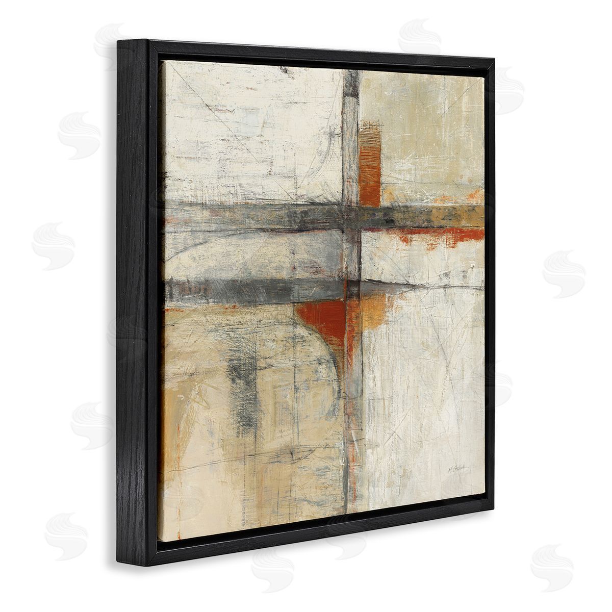 Mike Schick | Rustic Beige Abstraction