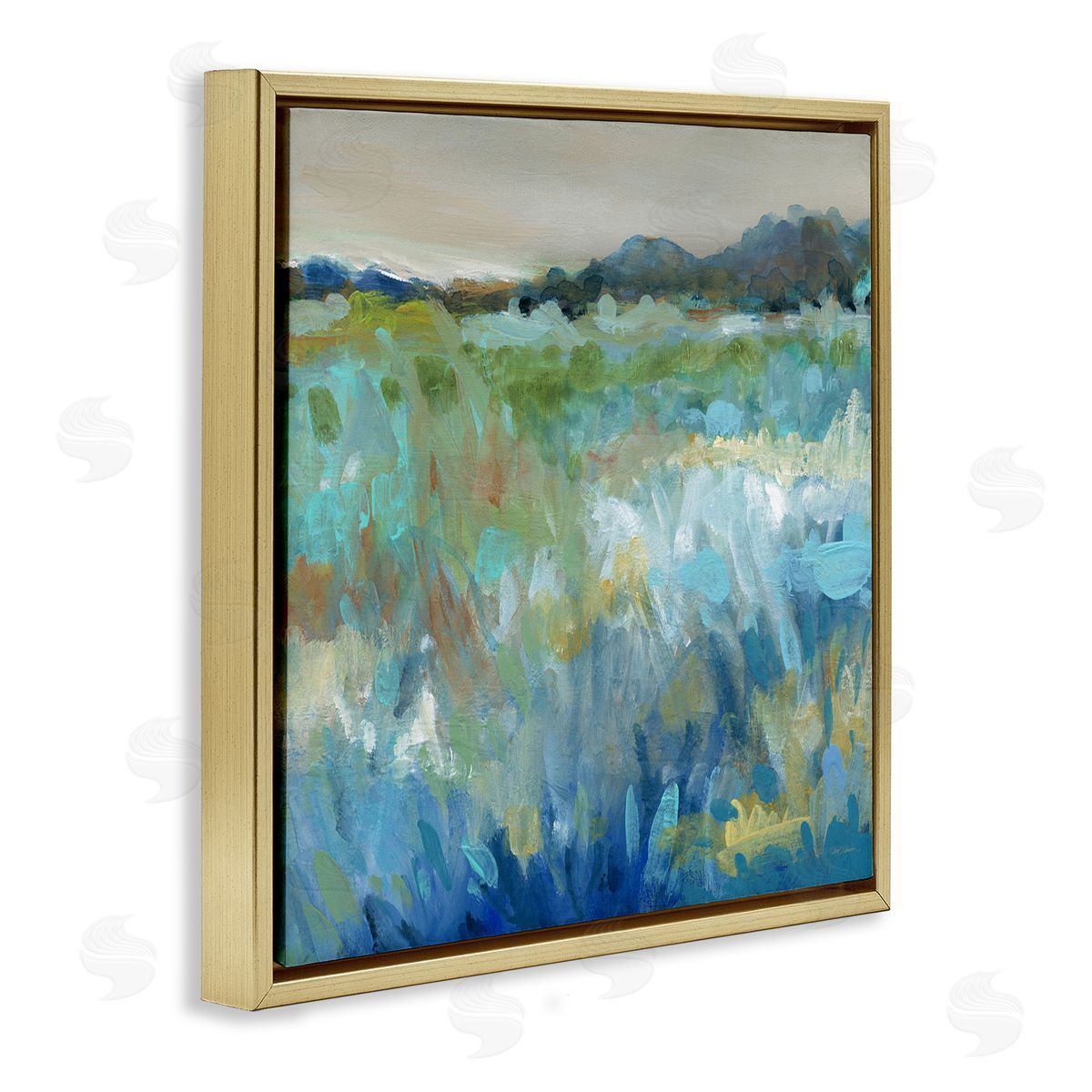Carol Robinson | Abstract Blue Meadow