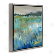 Carol Robinson | Abstract Blue Meadow
