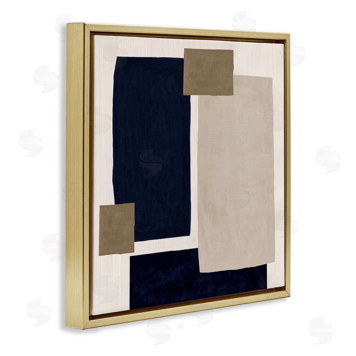 Tava Studios | Tan Overlapping Squares