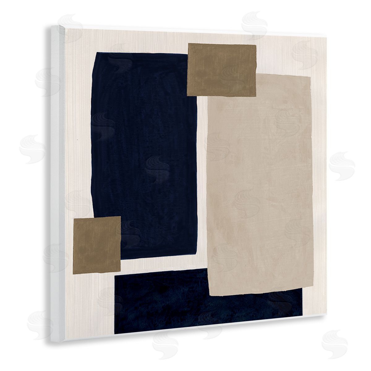 Tava Studios | Tan Overlapping Squares