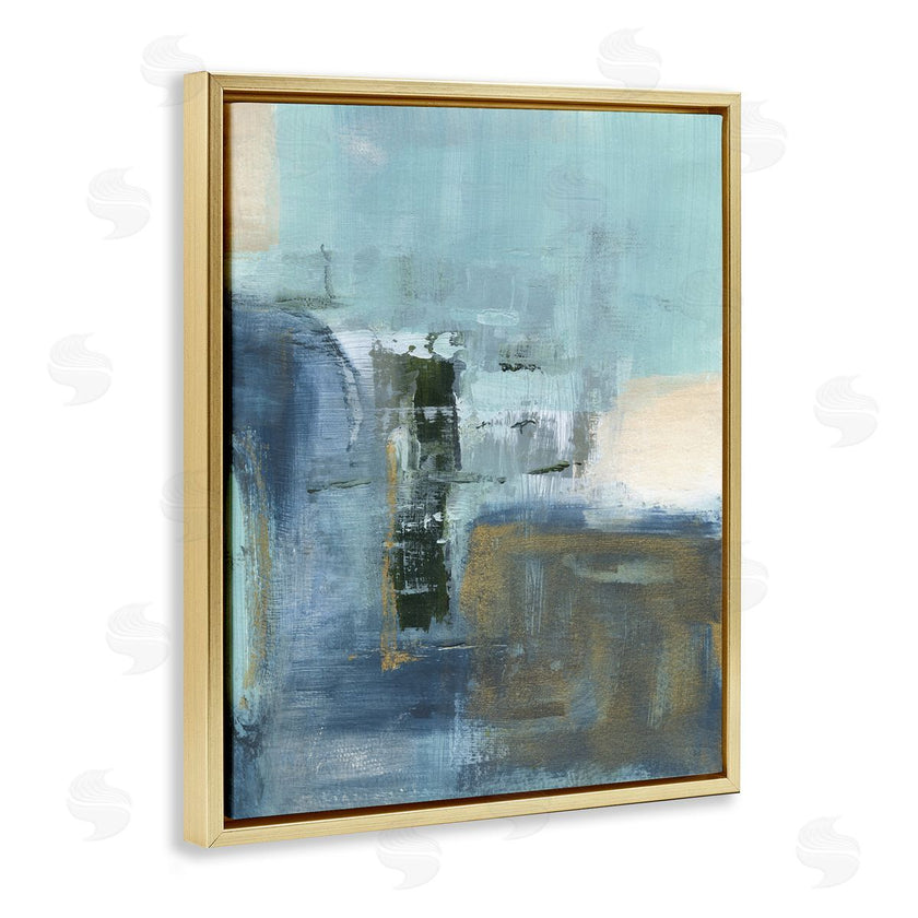 Susan Jill | Blue Abstract Painting