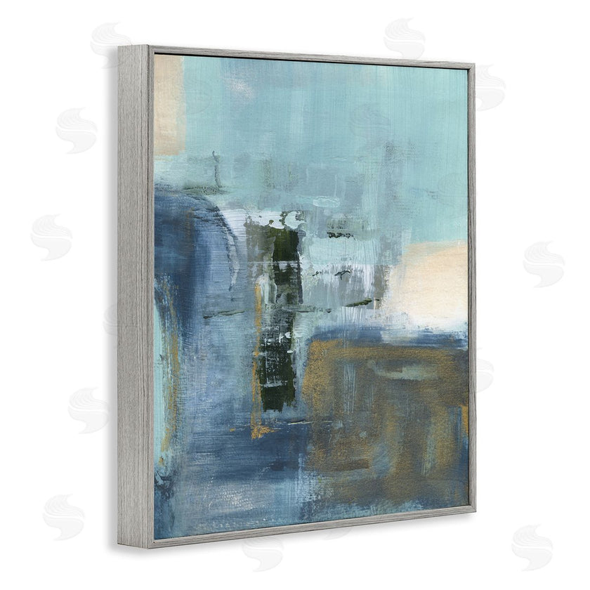 Susan Jill | Blue Abstract Painting
