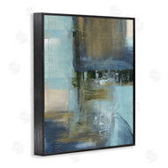 Susan Jill | Abstract Blue & Glam