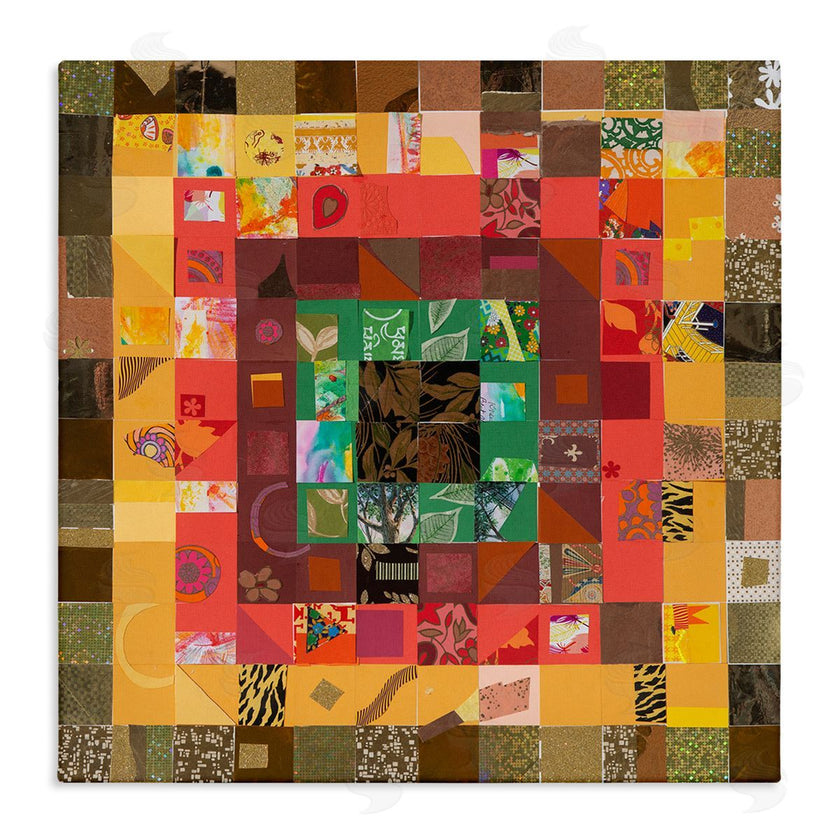 Pamela Fingado | Patterned Geometric Collage