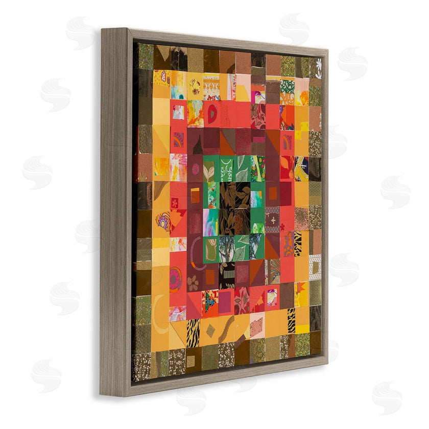 Pamela Fingado | Patterned Geometric Collage