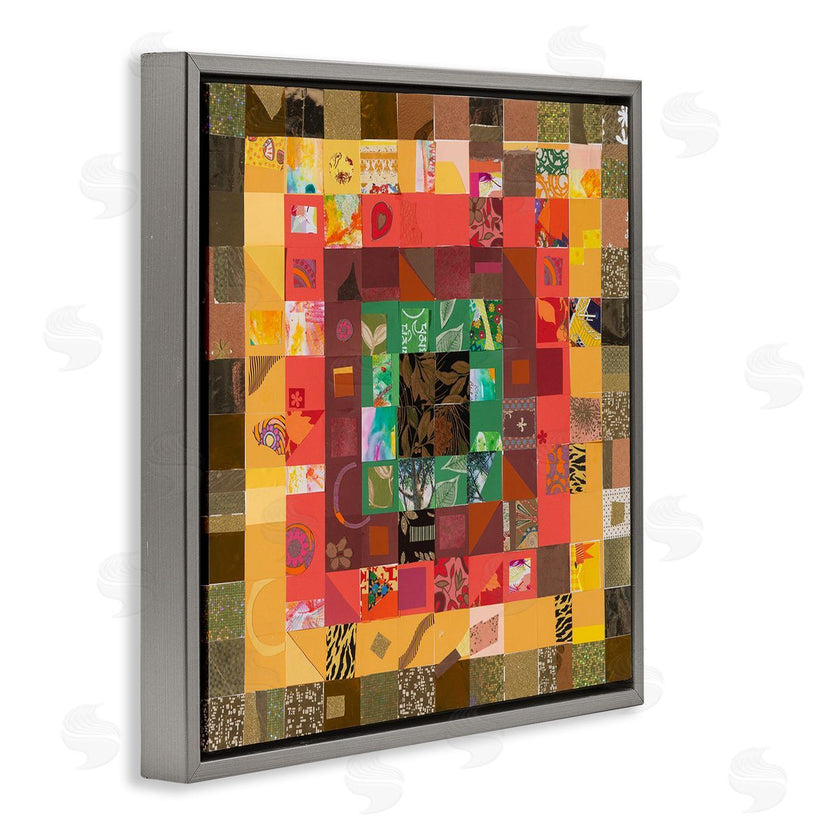 Pamela Fingado | Patterned Geometric Collage
