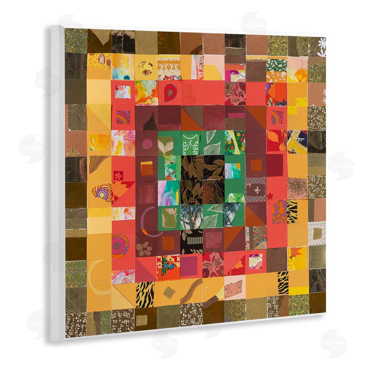 Pamela Fingado | Patterned Geometric Collage
