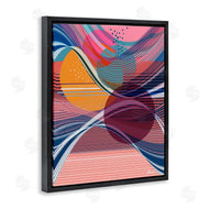 Ishita Banerjee | Waves & Circles Abstraction