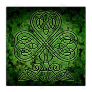 Brigid Ashwood | Green Celtic Shamrock Knot