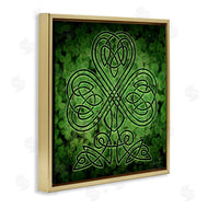 Brigid Ashwood | Green Celtic Shamrock Knot