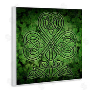 Brigid Ashwood | Green Celtic Shamrock Knot