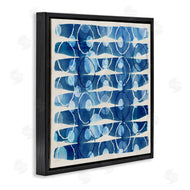 Flora Kouta | Blue Patterned Watercolor