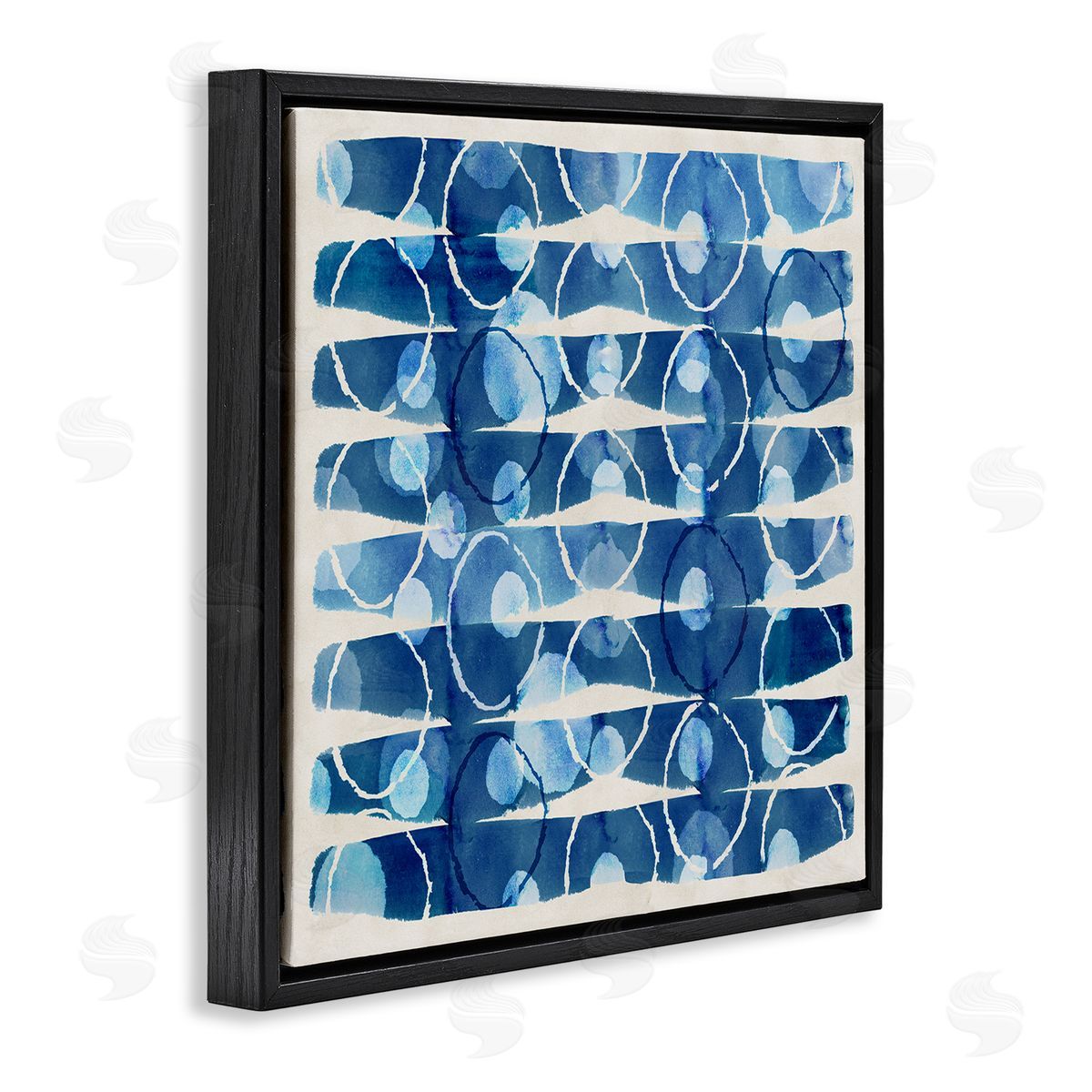 Flora Kouta | Blue Patterned Watercolor