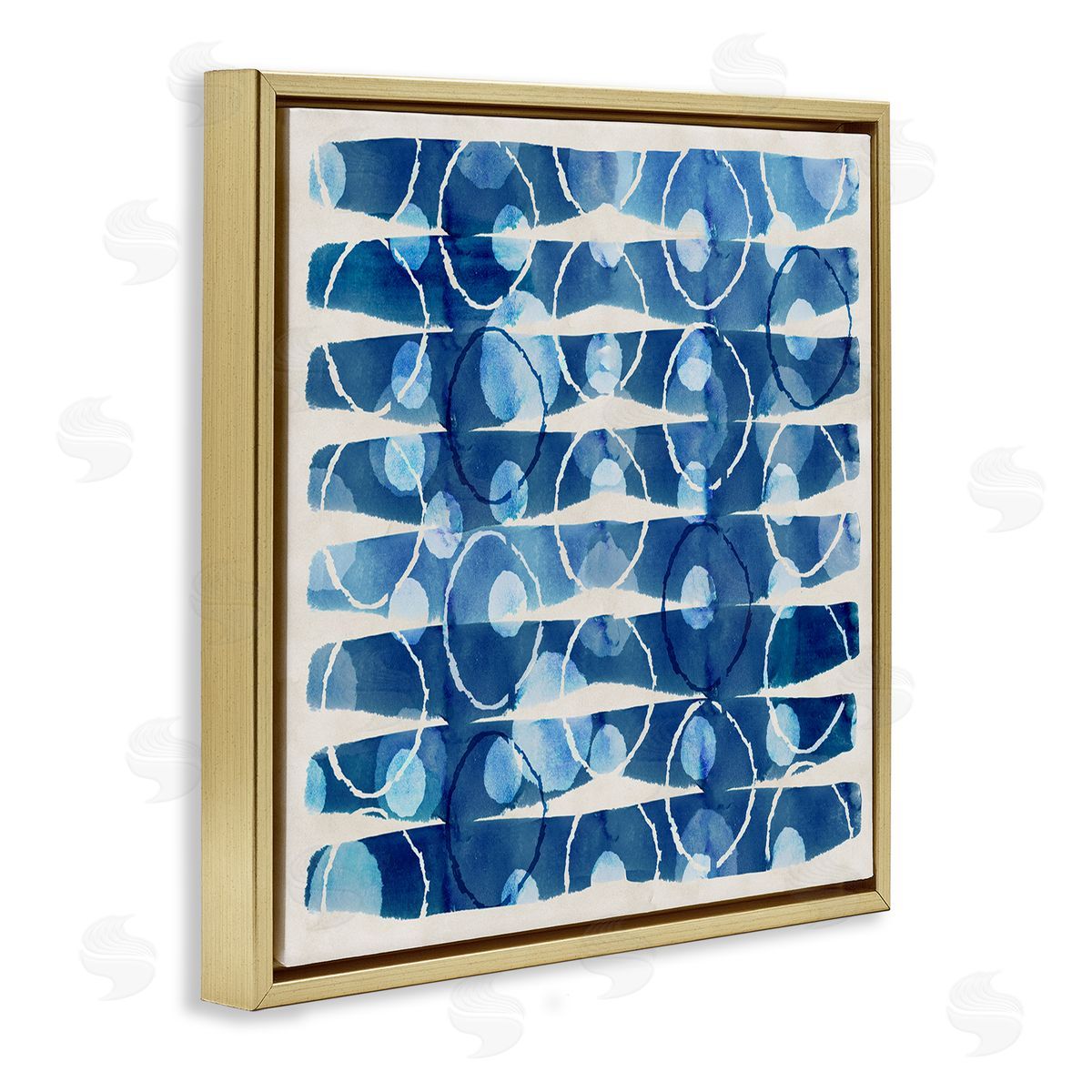 Flora Kouta | Blue Patterned Watercolor