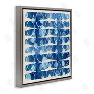 Flora Kouta | Blue Patterned Watercolor