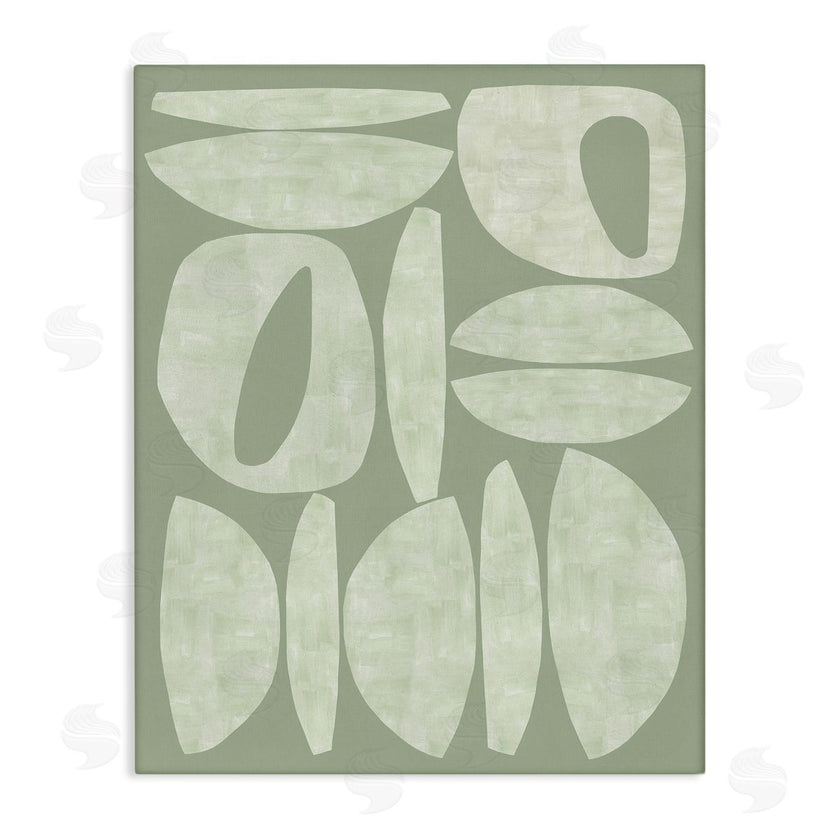 Flora Kouta | Green Contemporary Shapes