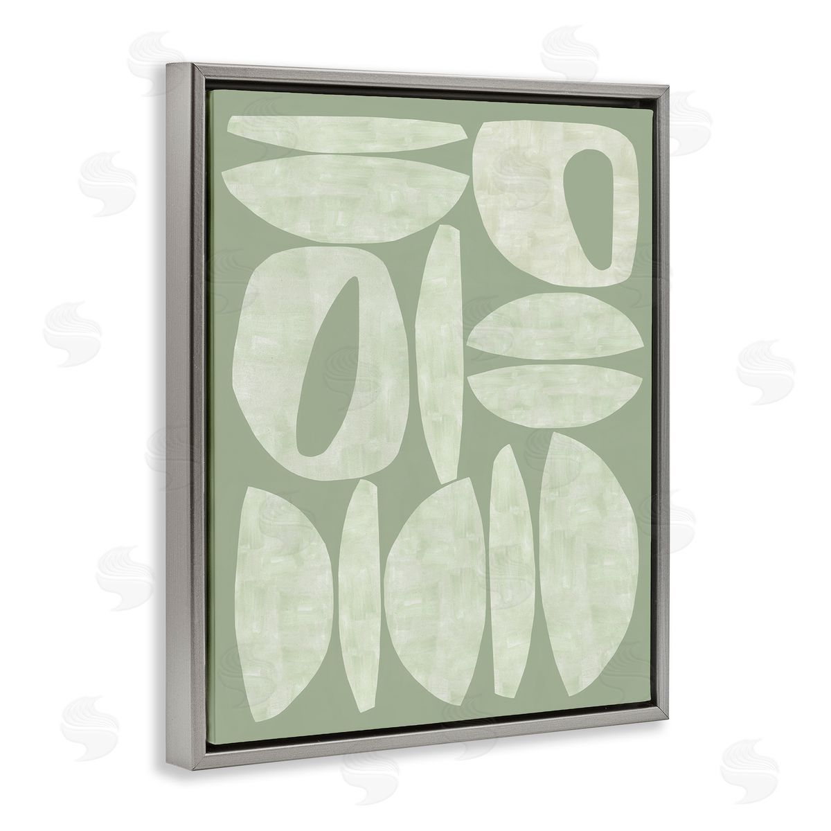 Flora Kouta | Green Contemporary Shapes