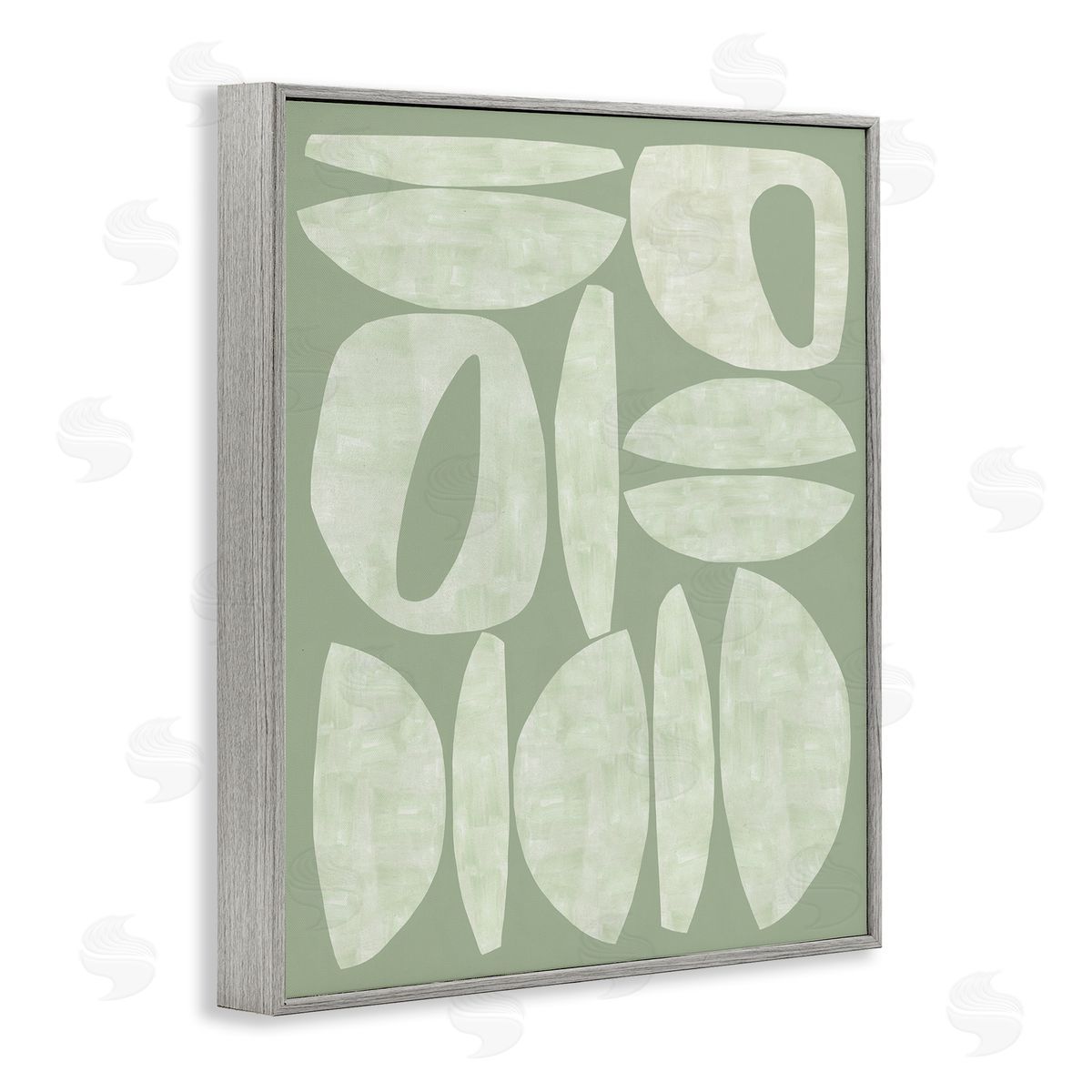 Flora Kouta | Green Contemporary Shapes