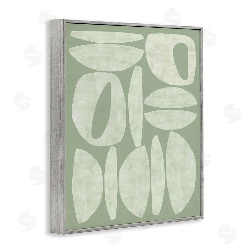Flora Kouta | Green Contemporary Shapes