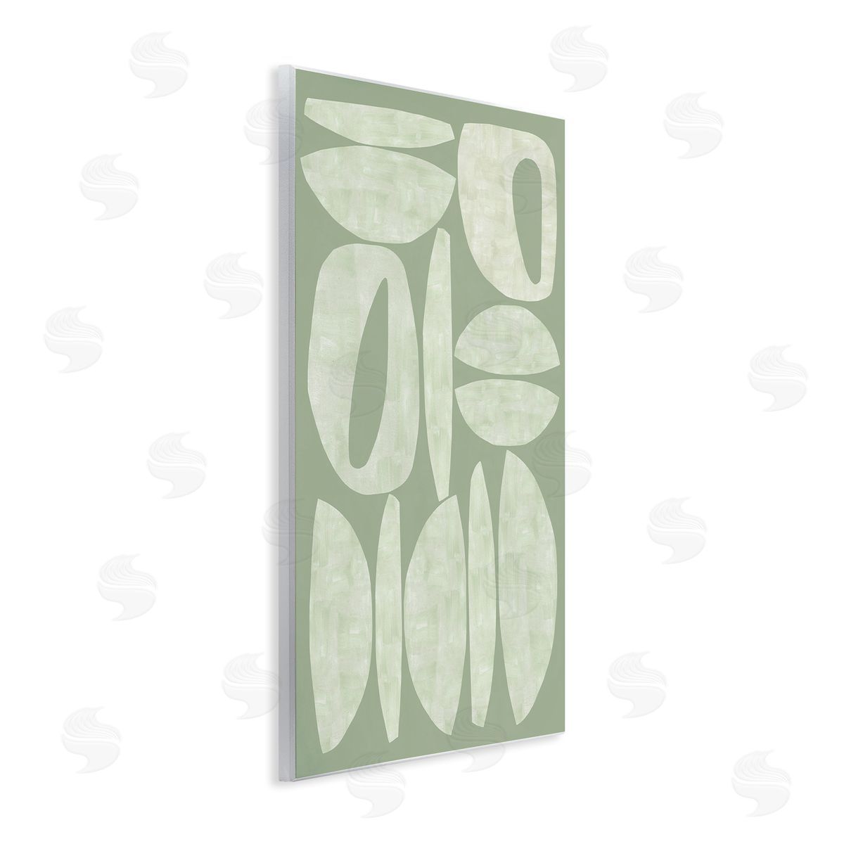 Flora Kouta | Green Contemporary Shapes