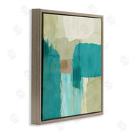 Flora Kouta | Turquoise Brush Strokes