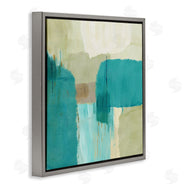 Flora Kouta | Turquoise Brush Strokes