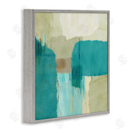 Flora Kouta | Turquoise Brush Strokes