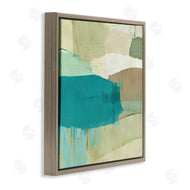 Flora Kouta | Green & Blue Abstraction