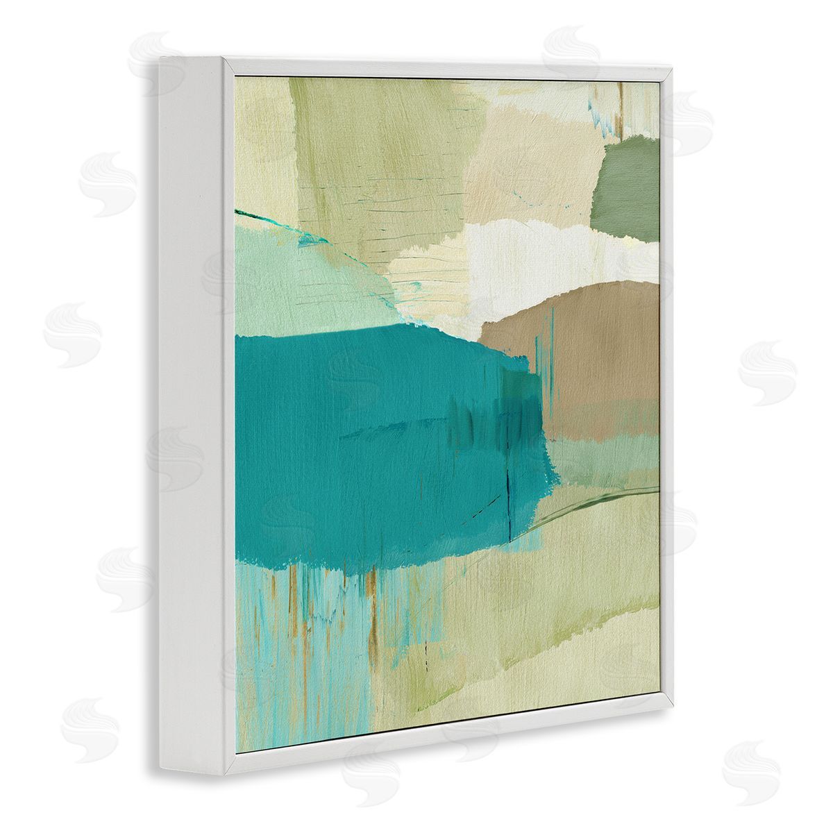 Flora Kouta | Green & Blue Abstraction
