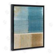 Flora Kouta | Blue & Brown Painting