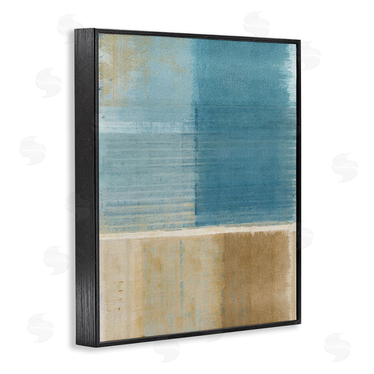 Flora Kouta | Blue & Brown Painting