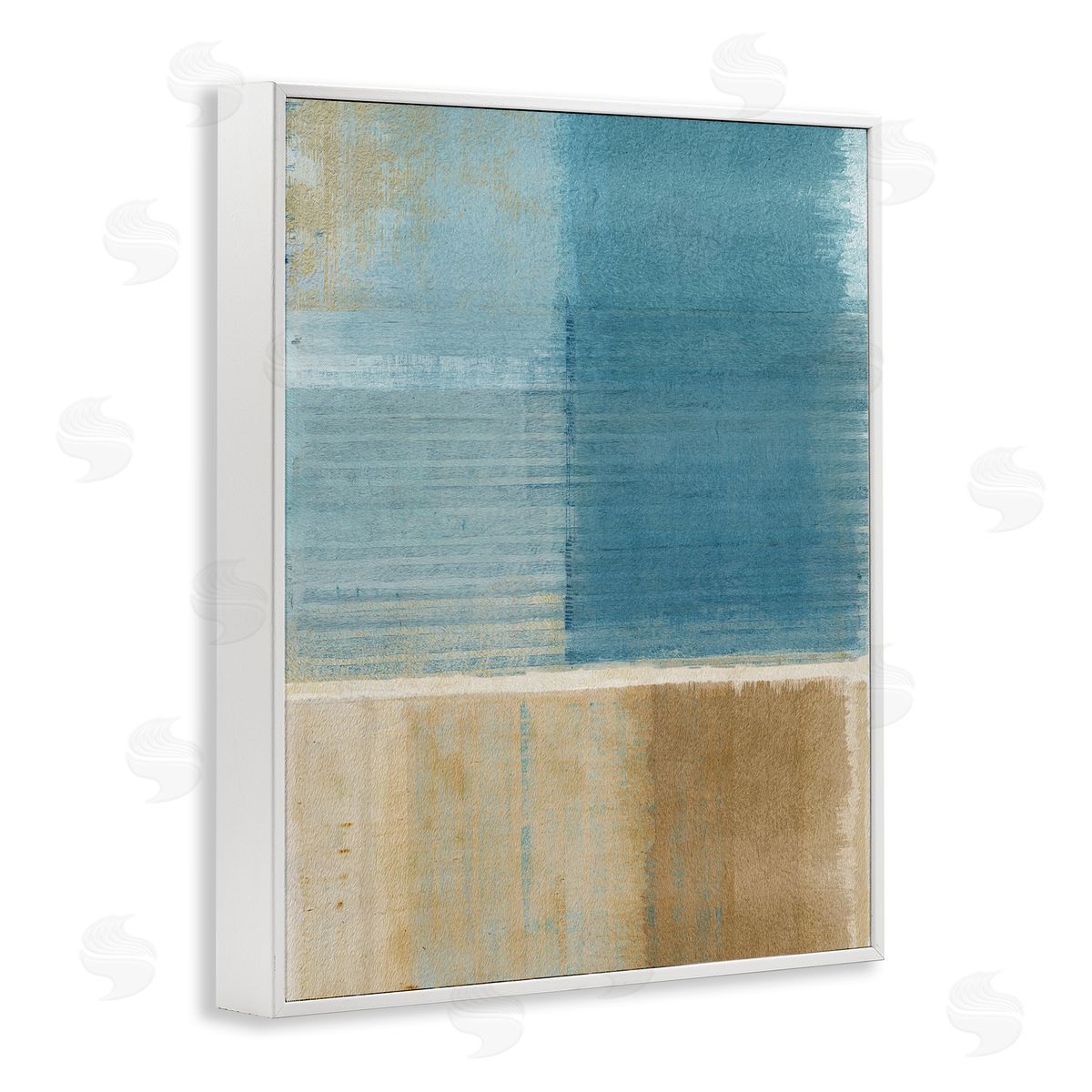 Flora Kouta | Blue & Brown Painting