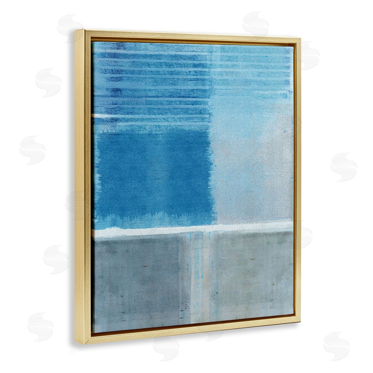 Flora Kouta | Blue & Grey Abstract