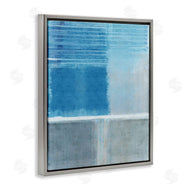 Flora Kouta | Blue & Grey Abstract
