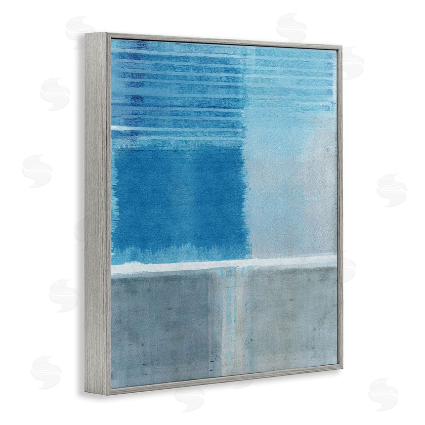 Flora Kouta | Blue & Grey Abstract