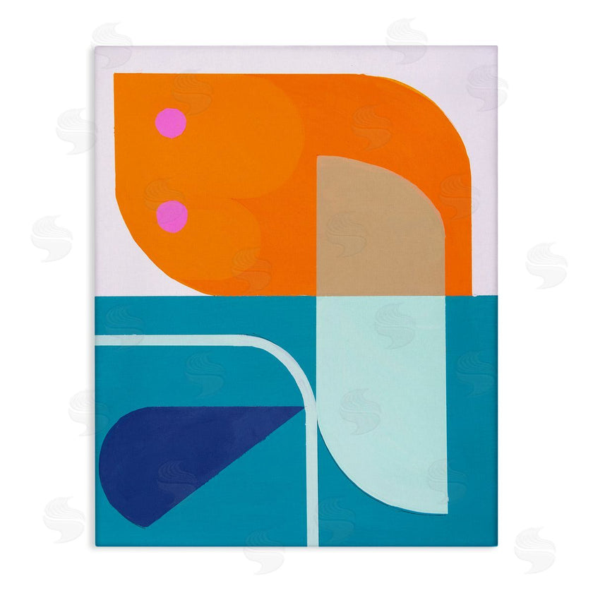 Marion Griese | Orange & Blue Contemporary