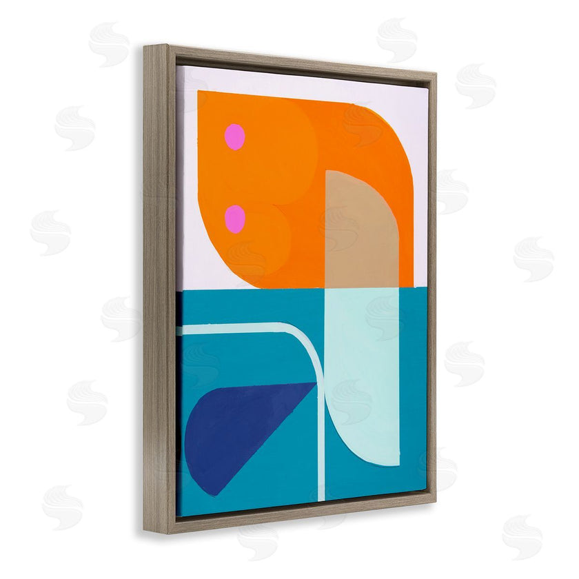 Marion Griese | Orange & Blue Contemporary