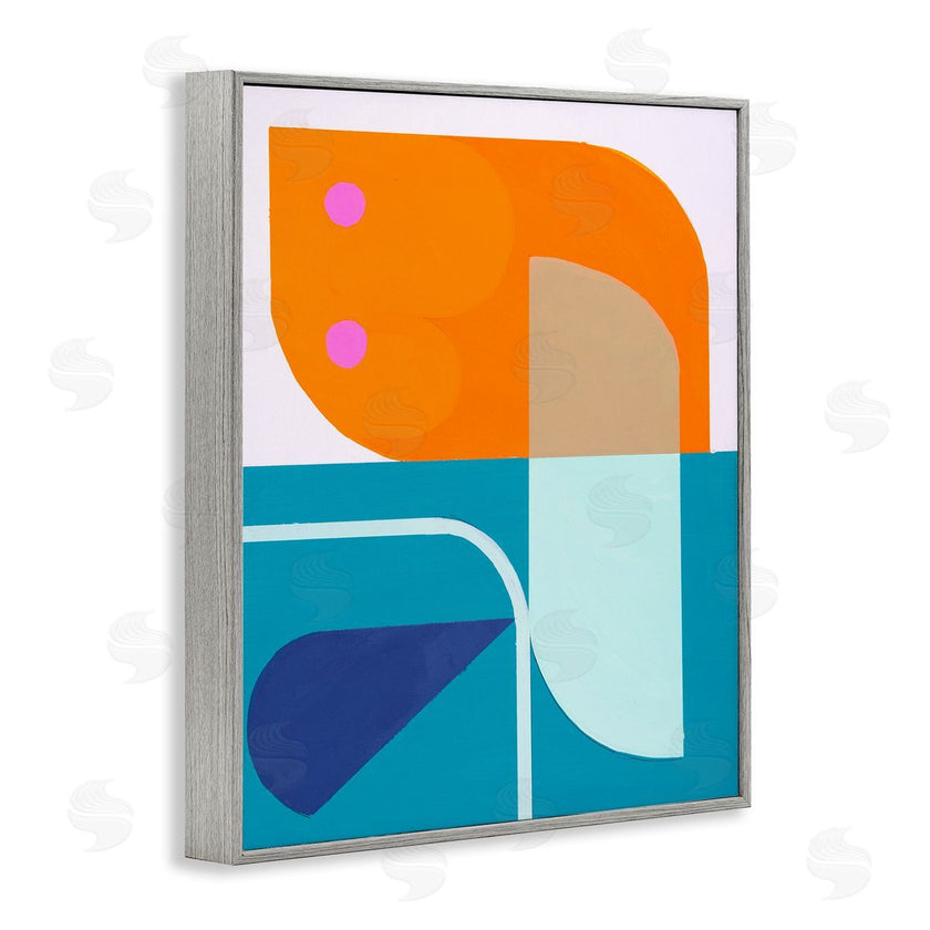 Marion Griese | Orange & Blue Contemporary