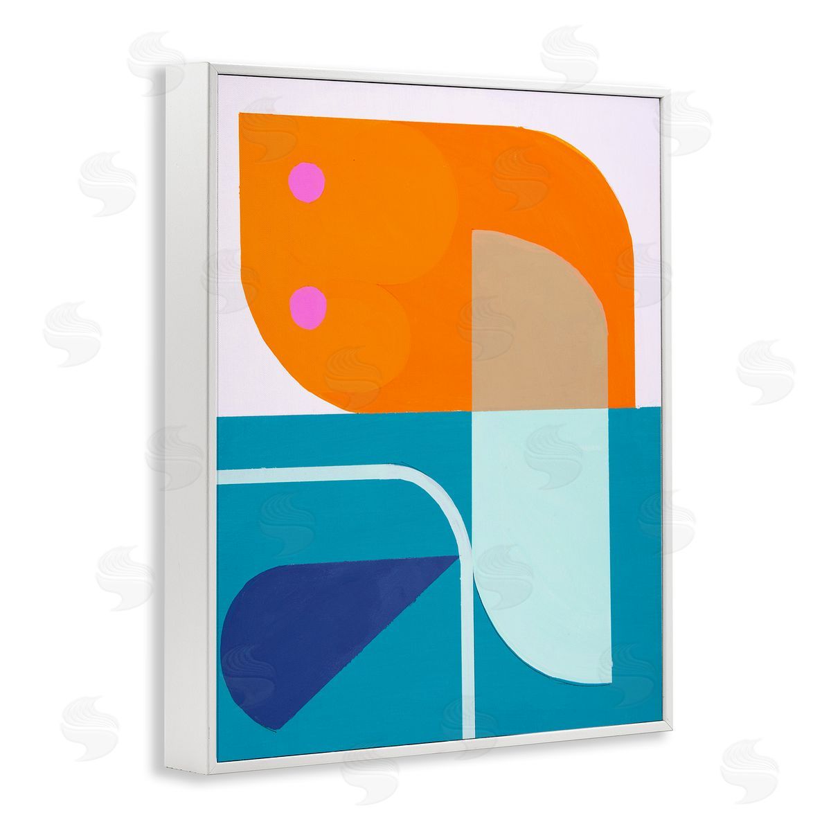 Marion Griese | Orange & Blue Contemporary