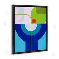Marion Griese | Green & Blue Geometric