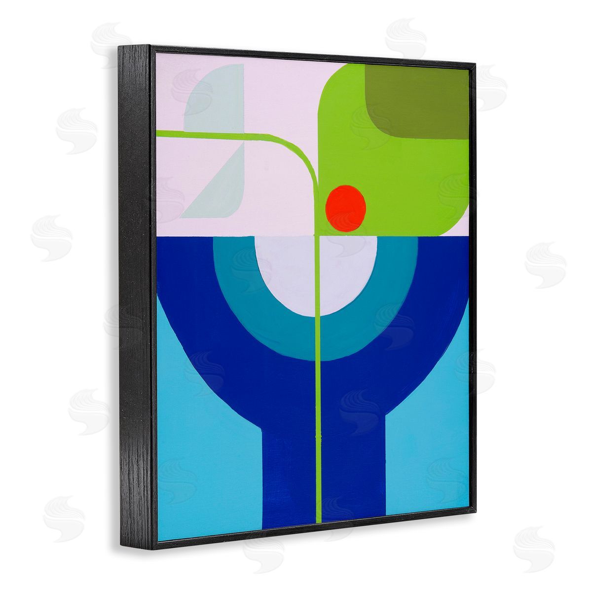 Marion Griese | Green & Blue Geometric