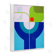 Marion Griese | Green & Blue Geometric